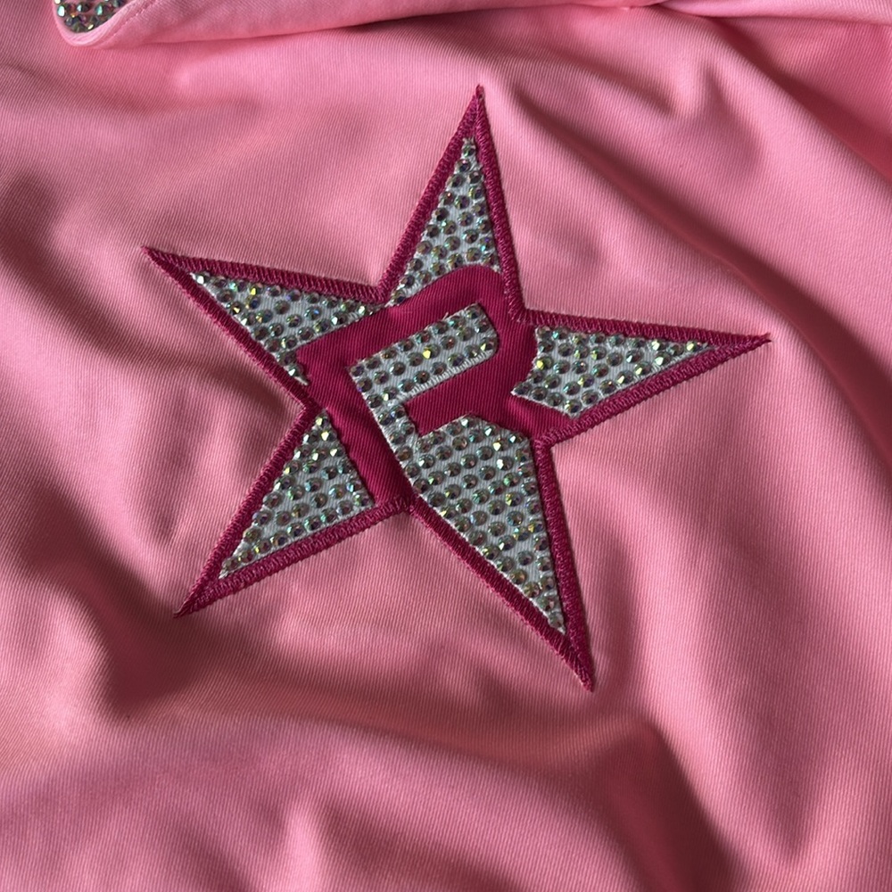 Rebel Athletic Babydoll Top in Pretty Pink size adult L - Picture 5 of 14